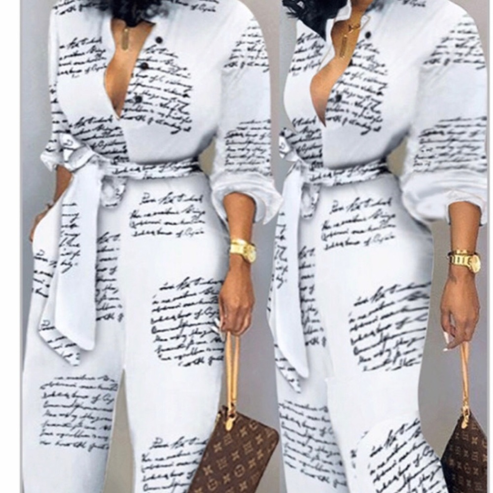 Black & White Jumpsuit